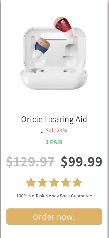 Oracle Hearing Aids price offer
