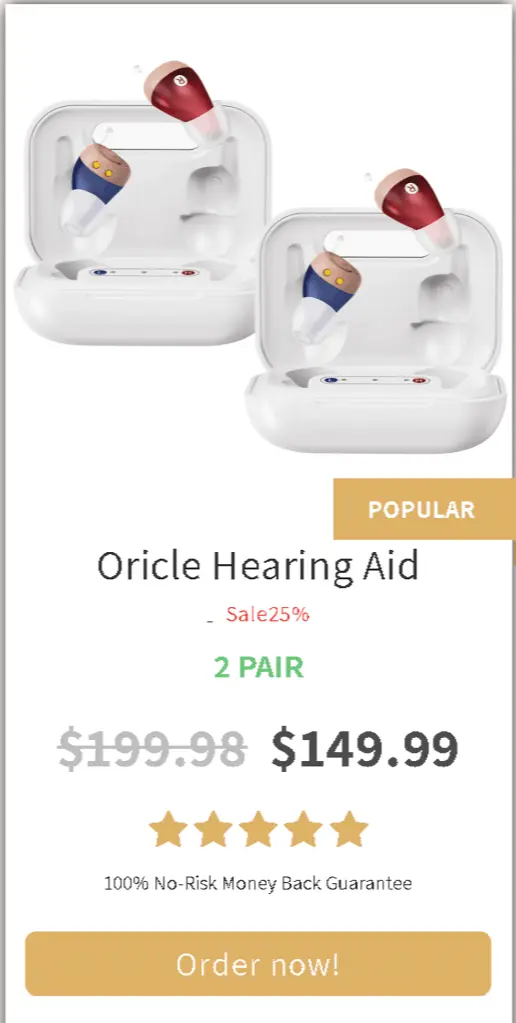 Oracle Hearing Aids package price